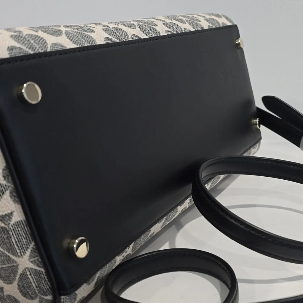 NWT ⭐ KATE SPADE #1831 Signature Spade Flower Large Dolly Duffle Crossbody ✨ NWT
